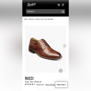 Men’s Florsheim Dress Shoes- Size 12